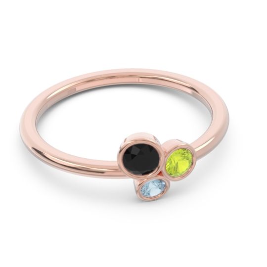 Petite Modern Bezel Guccha Ring