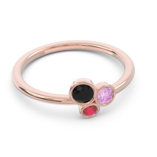 Petite Modern Bezel Guccha Ring