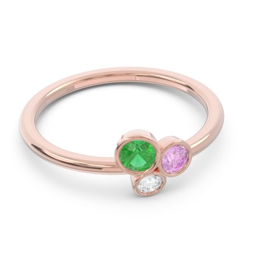 Petite Modern Bezel Guccha Ring