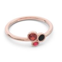 Petite Modern Bezel Guccha Ring