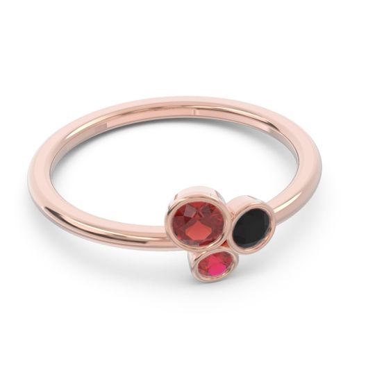 Petite Modern Bezel Guccha Ring