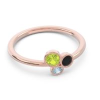 Petite Modern Bezel Guccha Ring