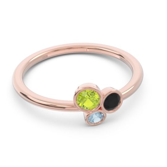 Petite Modern Bezel Guccha Ring