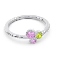 Petite Modern Bezel Guccha Ring