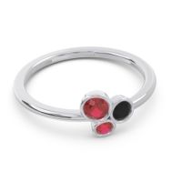 Petite Modern Bezel Guccha Ring