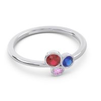 Petite Modern Bezel Guccha Ring