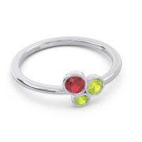 Petite Modern Bezel Guccha Ring