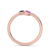 Petite Modern Bezel Guccha Ring