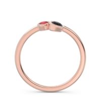 Petite Modern Bezel Guccha Ring