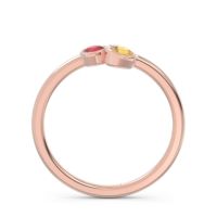 Petite Modern Bezel Guccha Ring
