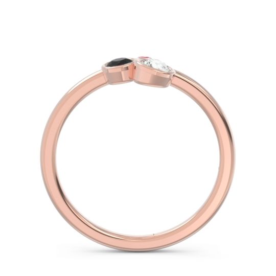 Petite Modern Bezel Guccha Ring