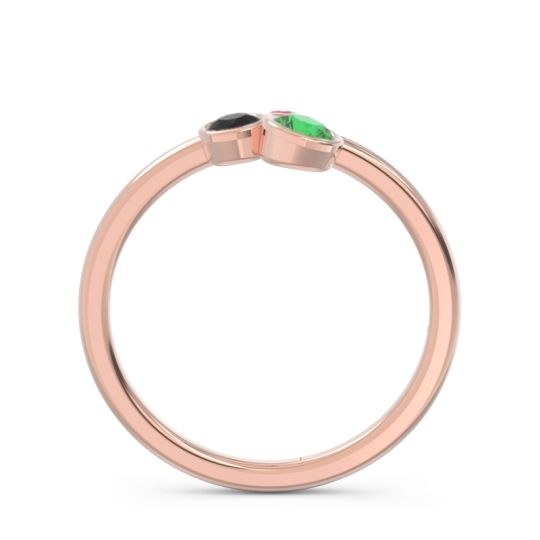 Petite Modern Bezel Guccha Ring