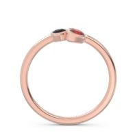 Petite Modern Bezel Guccha Ring