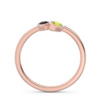 Petite Modern Bezel Guccha Ring