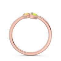 Petite Modern Bezel Guccha Ring