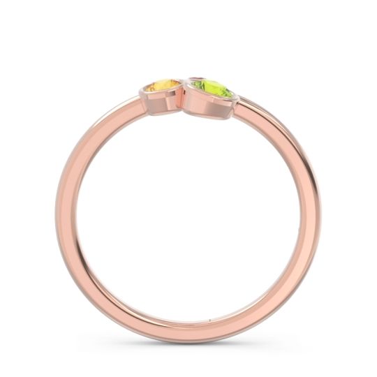 Petite Modern Bezel Guccha Ring