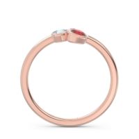 Petite Modern Bezel Guccha Ring