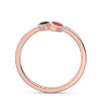 Petite Modern Bezel Guccha Ring