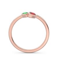 Petite Modern Bezel Guccha Ring