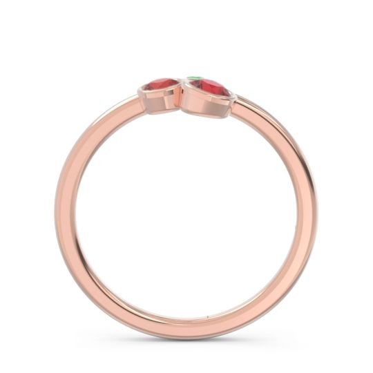 Petite Modern Bezel Guccha Ring