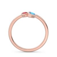 Petite Modern Bezel Guccha Ring