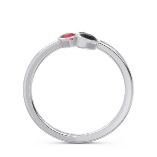 Petite Modern Bezel Guccha Ring