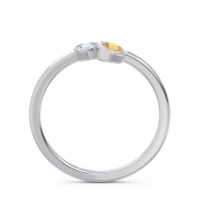 Petite Modern Bezel Guccha Ring