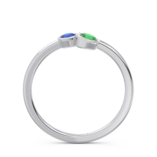 Petite Modern Bezel Guccha Ring