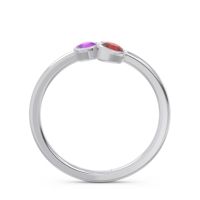 Petite Modern Bezel Guccha Ring