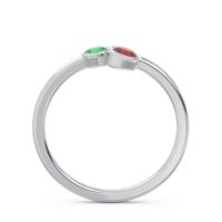 Petite Modern Bezel Guccha Ring