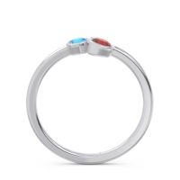 Petite Modern Bezel Guccha Ring