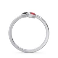 Petite Modern Bezel Guccha Ring