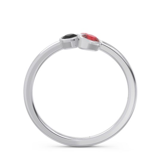 Petite Modern Bezel Guccha Ring