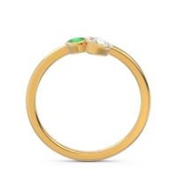 Petite Modern Bezel Guccha Ring