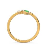Petite Modern Bezel Guccha Ring