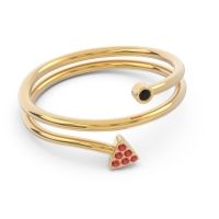 Modern Wrap Bezel Pave Viparyaya Ring