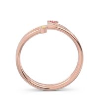 Modern Wrap Bezel Pave Viparyaya Ring