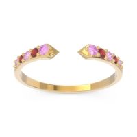 Petite Modern Pave Sandasta Ring