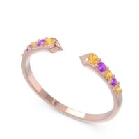 Petite Modern Pave Sandasta Ring
