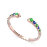 Petite Modern Pave Sandasta Ring