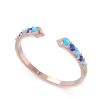 Petite Modern Pave Sandasta Ring