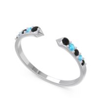 Petite Modern Pave Sandasta Ring