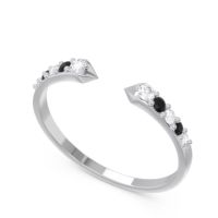 Petite Modern Pave Sandasta Ring