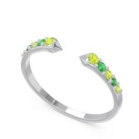 Petite Modern Pave Sandasta Ring