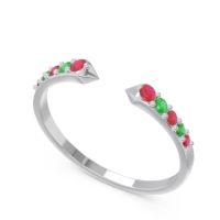 Petite Modern Pave Sandasta Ring