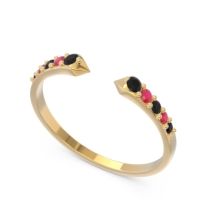 Petite Modern Pave Sandasta Ring