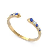 Petite Modern Pave Sandasta Ring