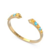 Petite Modern Pave Sandasta Ring