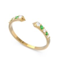 Petite Modern Pave Sandasta Ring