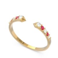 Petite Modern Pave Sandasta Ring